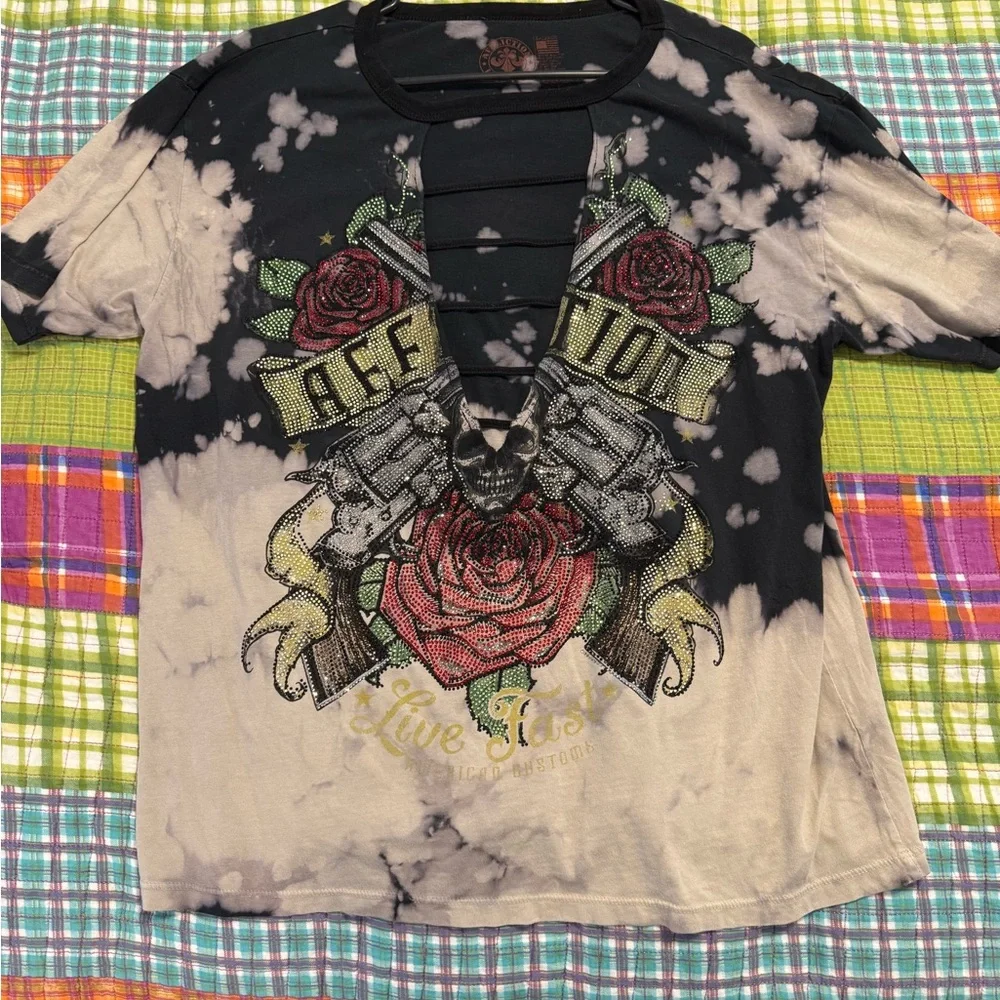 American Customs Nightlife Oversized T-Shirt - XL - Picture 3 of 5